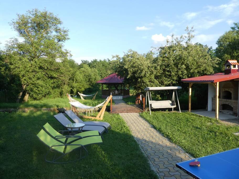Horace Guesthouse Pool & Hot Tub & Bikes & River Dejani Luaran gambar